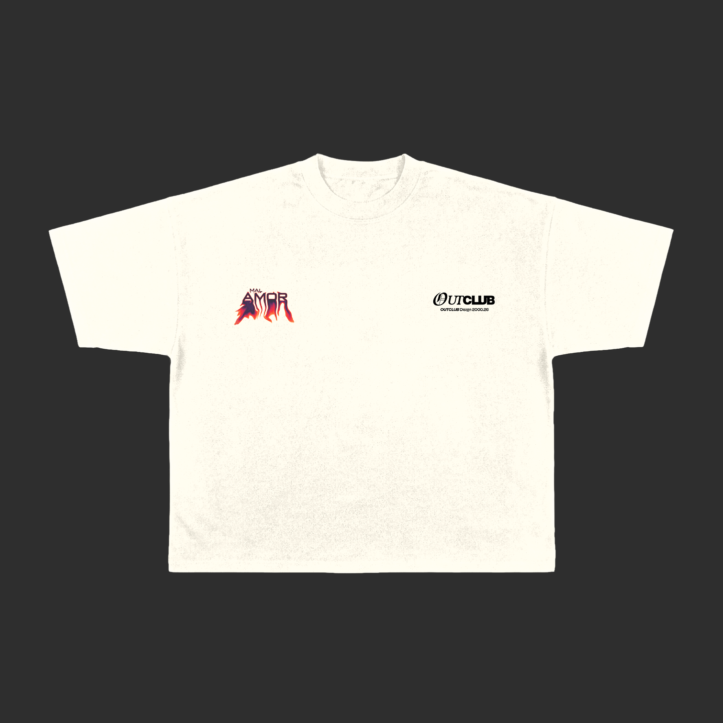 CAMISETA BOXY AMOR, SI AMOR