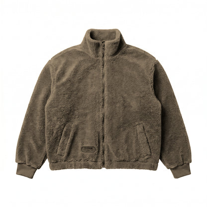 CHAQUETA OUTCLUB OBEJERA BOMBER BASIC CAMEL GRIS
