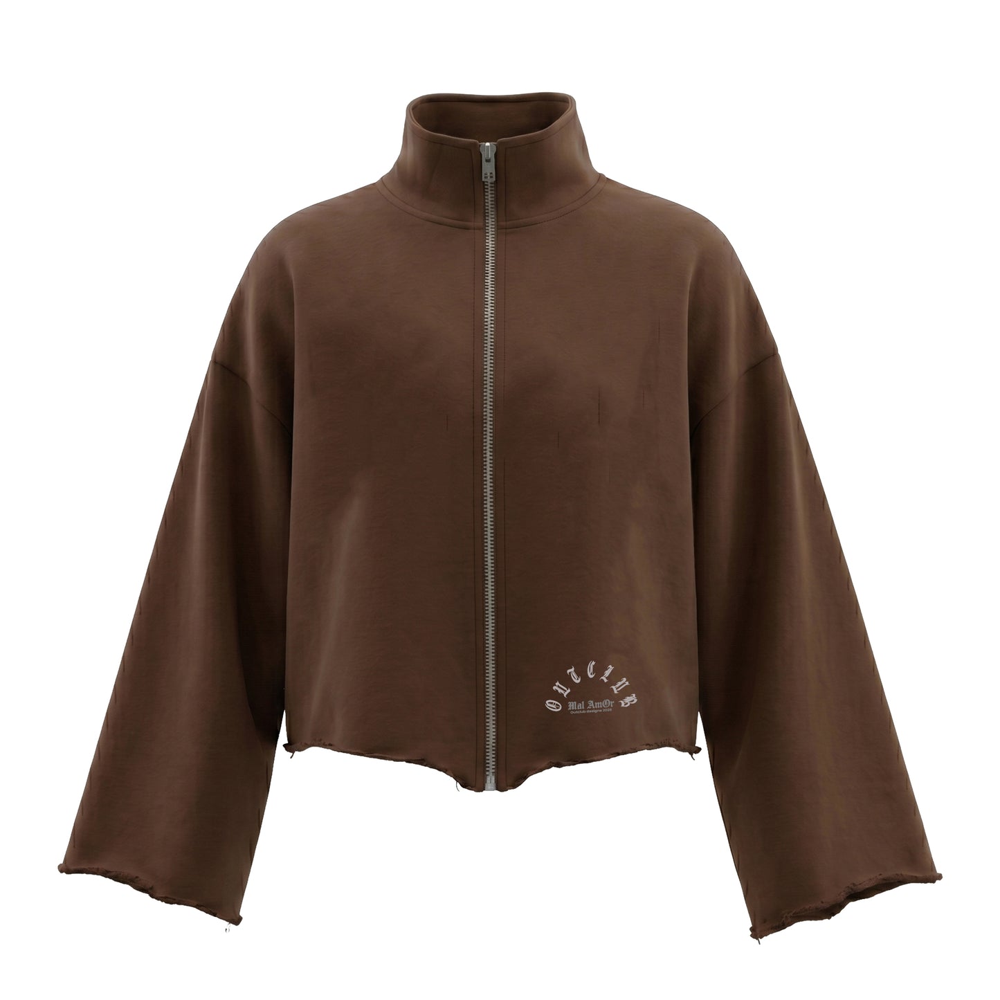 BUZO / HOODIE AMOR DIFERENTE CAFE