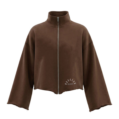 BUZO / HOODIE AMOR DIFERENTE CAFE