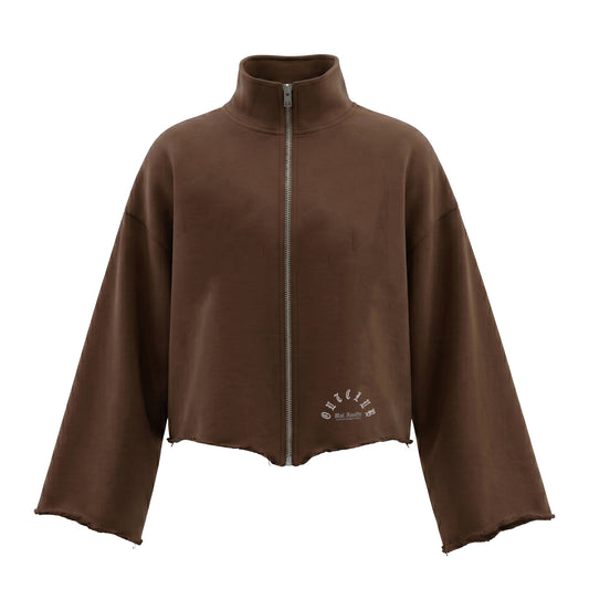 BUZO / HOODIE AMOR DIFERENTE CAFE