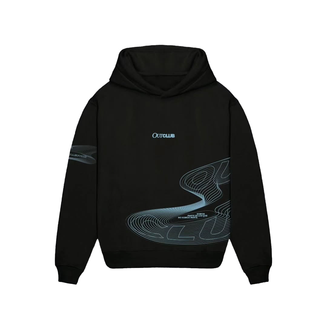 HOODIE NEGRO HONDAS