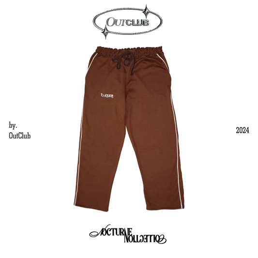 PANTALON CAFE ABSTRACT