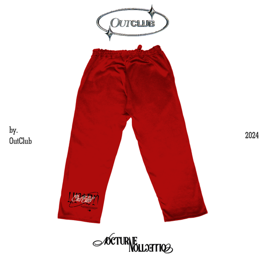 PANTALON ROJO ABSTRACT