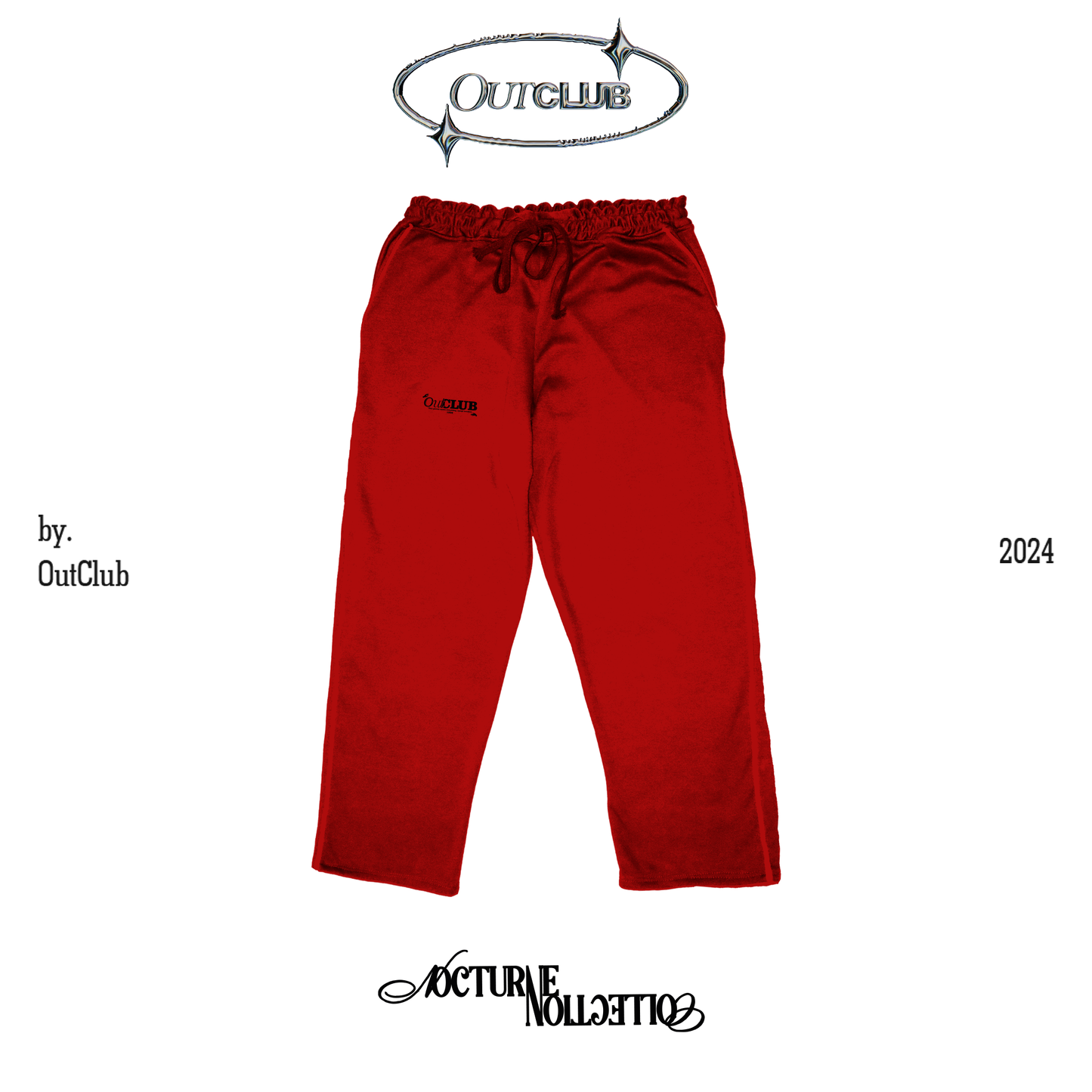 PANTALON ROJO ABSTRACT